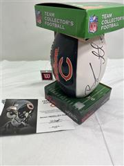 BRANDON MARSHALL #15 AUTOGRAPHED NFL COLLECTOR'S FOOTBALL